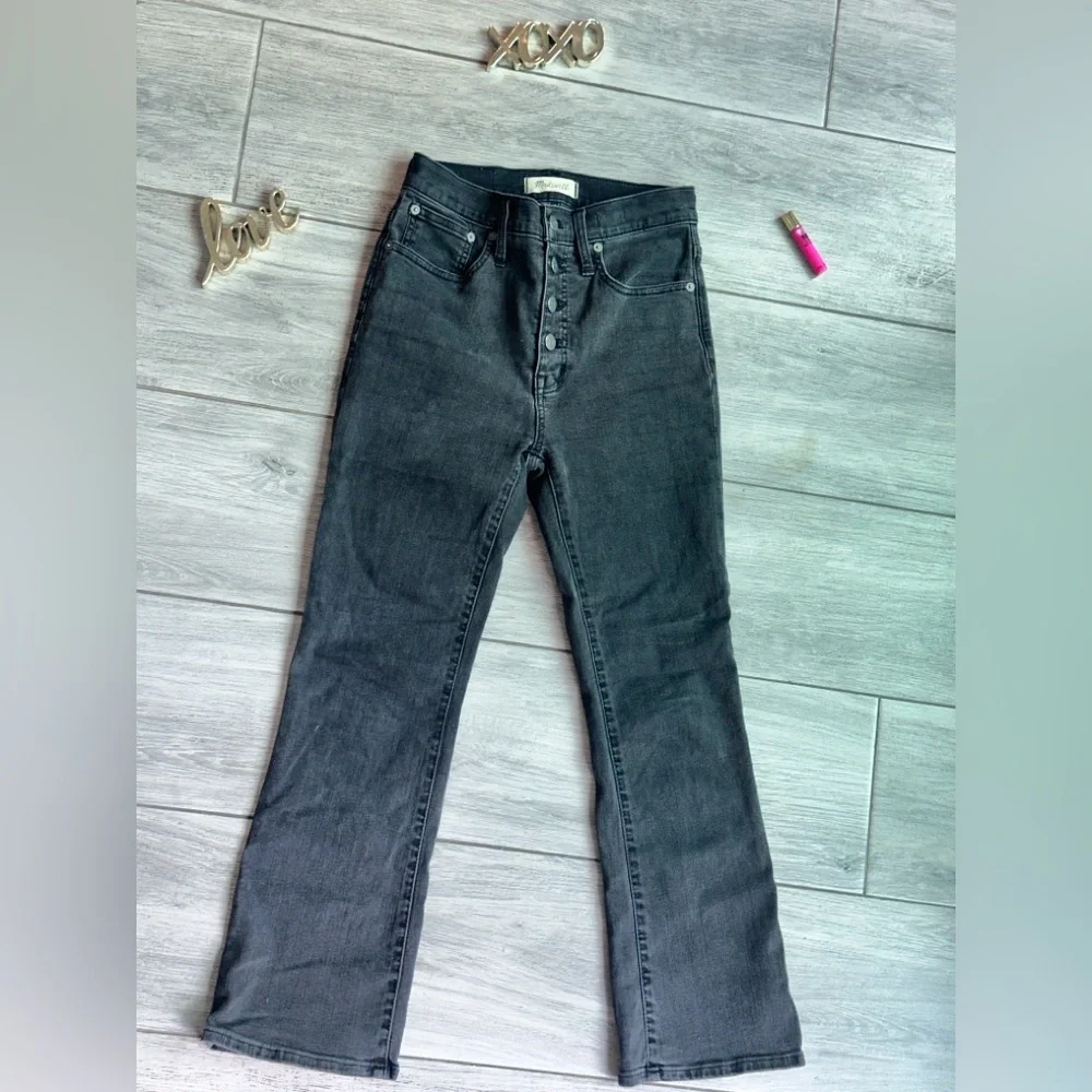 Madewell Cali Demi Boot Cut Jeans in Bellspring Wash size 26 - Picture 2 of 8
